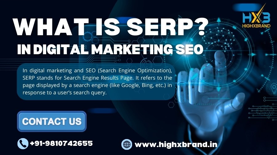 SERP in Digital Marketing SEO