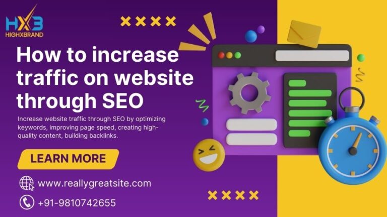 How to increase traffic on website through seo