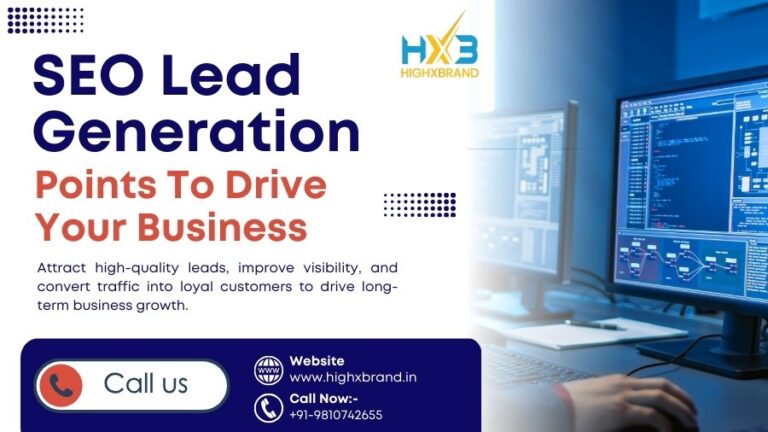 SEO Lead Generation Points To Drive Your Business