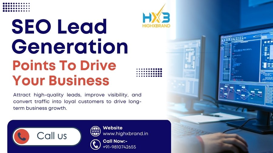 SEO Lead Generation Points To Drive Your Business