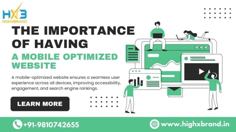 The Importance of Having a Mobile Optimized Website