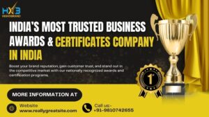 Business Awards Certificates Company