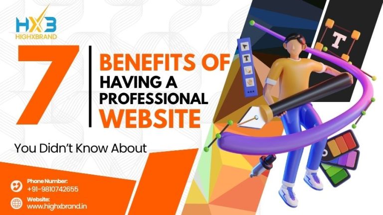 7 Benefits of Having a Professional Website You Didn’t Know About
